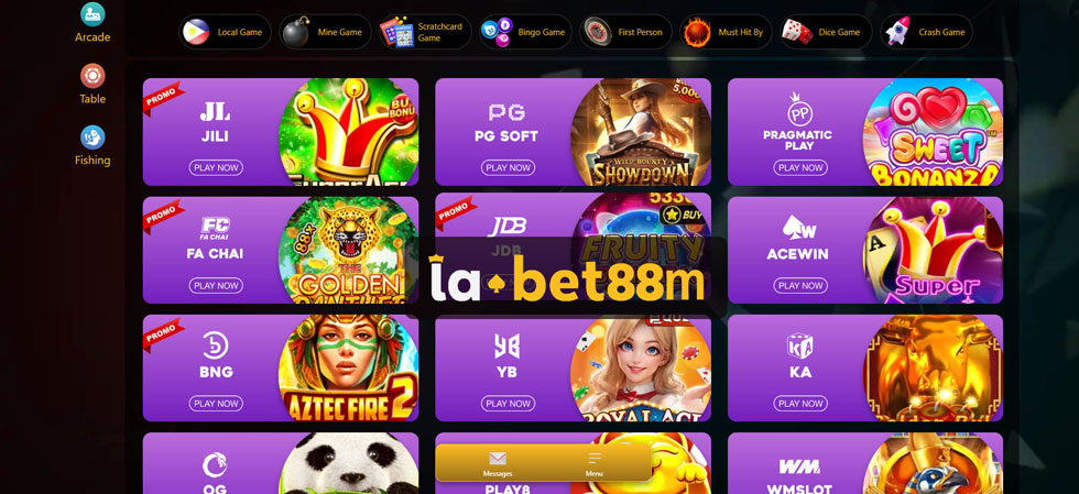 Saklaw ng site ang mga laro ng slot at ang casino Labet88 ay ganap na sumasaklaw sa lahat ng uri ng pagsusugal.